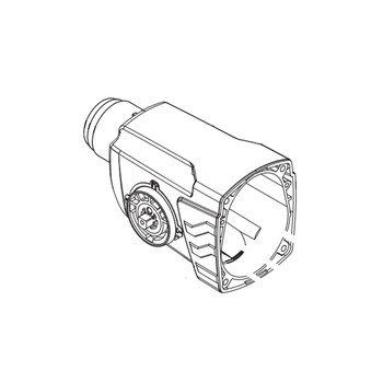 RYOBI/RIDGID 039835001061 - ASSEMBLY MIDDLE COVER (Original OEM part)