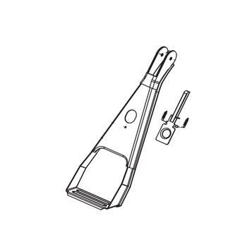 RYOBI/RIDGID 000999133701 - ASSEMBLY PEDAL (Original OEM part)