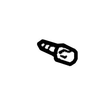 ECHO 90010306016 - BOLT, 6X16 - Authentic OEM part
