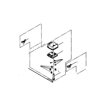 RYOBI/RIDGID 089041030706 - ASSY STAND FEET (Original OEM part)