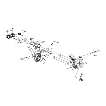 RYOBI/RIDGID 089240011717 - ASSEMBLY BEVEL ARM AND RAIL (Original OEM part)