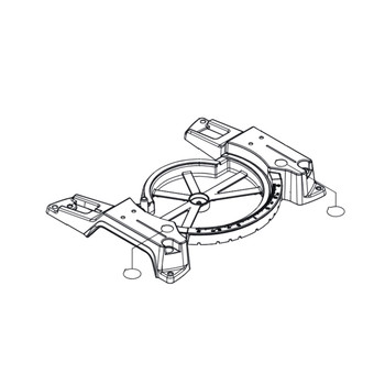 RYOBI/RIDGID 089240031702 - ASSY BASE W/LABEL (Original OEM part)