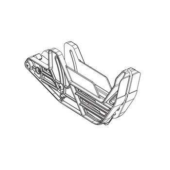 RYOBI/RIDGID 089240037702 - ASSEMBLY BLADE GUARD (Original OEM part)