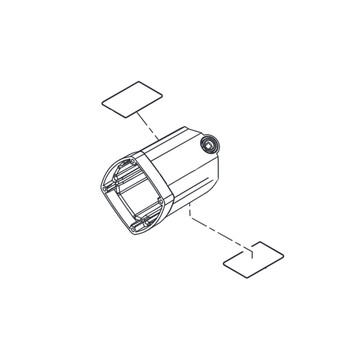 RYOBI/RIDGID 089240048701 - MOTOR HOUSING ASSEMBLY (Original OEM part)