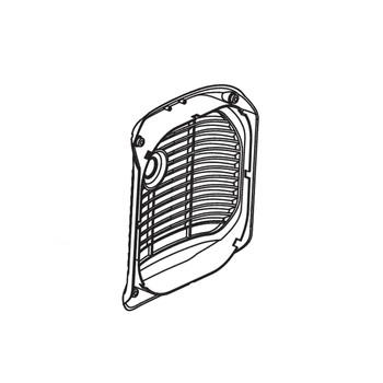 524092001 - MUFFLER COVER WITH LABELS (HOMELITE ORIGINAL OEM) - NO LONGER AVAILABLE