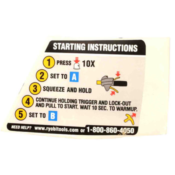 Product number 940734131 HOMELITE