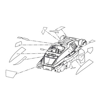 205052001 - DECK COVER ASSEMBLY W/LABELS - Part # DECK COVER ASSEMBLY W/LABELS (HOMELITE ORIGINAL OEM)