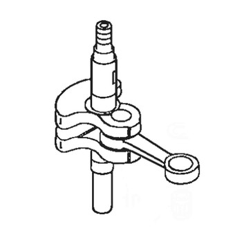 ECHO A011000210 - CRANKSHAFT ASSEMBLY - Authentic OEM part