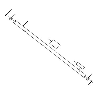 307840001 - UPPER BOOM ASSEMBLY W/ LABELS - Part # UPPER BOOM ASSEMBLY W/ LABELS (HOMELITE ORIGINAL OEM) - NO LONGER AVAILABLE