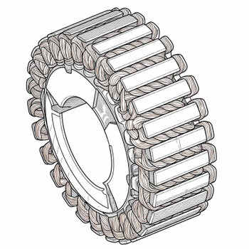 310772069 STATOR 3KW RYI4022XDUCAR (HOMELITE ORIGINAL OEM)