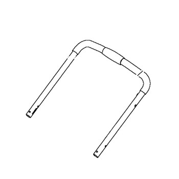 311340001 - UPPER HANDLE AND FOAM GRIP ASS - Part # UPPER HANDLE AND FOAM GRIP ASS (HOMELITE ORIGINAL OEM)