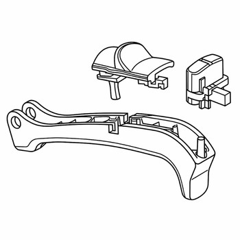 311829001 TRIGGER ASSEMBLY POM F2002 (HOMELITE ORIGINAL OEM)