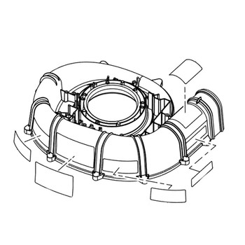 314606001 - INNER VOLUTE ASSEMBLY - Part # INNER VOLUTE ASSEMBLY (HOMELITE ORIGINAL OEM)