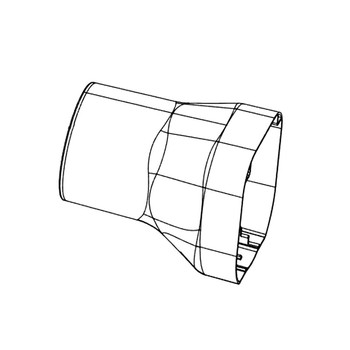 522038007 - AIR GUIDE FOR BRUSH MOTOR (HOMELITE ORIGINAL OEM)