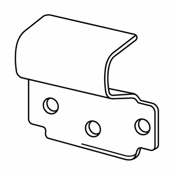 638513009 DEFLECTOR OUTLET INLINE 38.66M (HOMELITE ORIGINAL OEM)