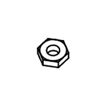 678820002 - HEX NUT M6 - Part # HEX NUT M6 (HOMELITE ORIGINAL OEM)