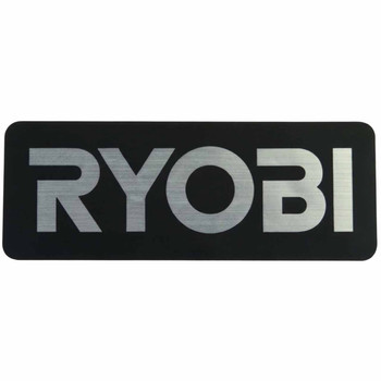 940705322 LABEL RATING RYOBI LOGO (HOMELITE ORIGINAL OEM)