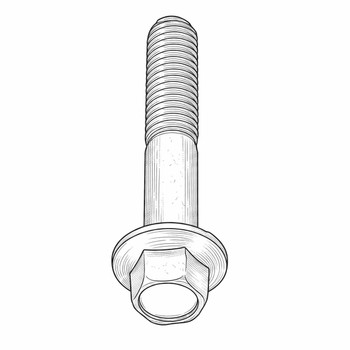 994795001 BOLT HEX FLANGED M8 X 1.00 X (HOMELITE ORIGINAL OEM)