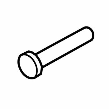 996814001 BOLT CARRIAGE M8 X1.25 X 45 (HOMELITE ORIGINAL OEM)