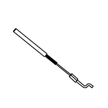 YBRAVO 201261-1 - THROTTLE CABLE KAWASAKI - Original OEM