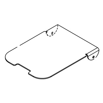 Scag COVER FOOTPLATE 428164 - Image 1