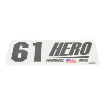 Scag DECAL 61 HERO COMMERCIAL 486796 - Image 1
