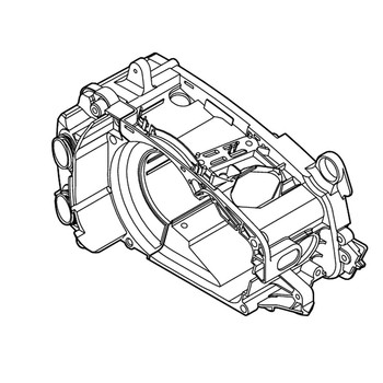 ECHO A190001395 - COVER, ENGINE, 358TS - Authentic OEM part