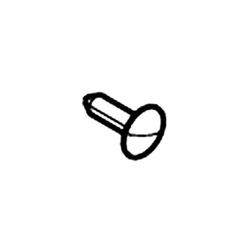 ECHO YH448000000 - RIVET, PLASTIC .28 × 1" - Authentic OEM part