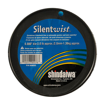 SHINDAIWA .080 3 Lb - Silentwist Spiral Blue Trimmer Line 808003 - Image 1