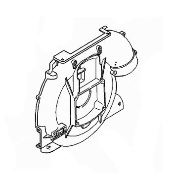 ECHO E103000090 - CASE, FAN - Authentic OEM part