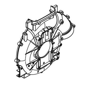 ECHO E103001021 - CASE, FAN - Authentic OEM part