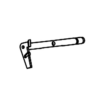 ECHO P003000120 - SHAFT, THROTTLE - Authentic OEM part