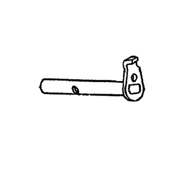 ECHO P003000550 - SHAFT ASSEMBLY, THROTTLE - Authentic OEM part