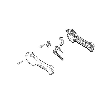 ECHO P021008300 - GRIP ASSEMBLY, REAR HANDLE - Authentic OEM part