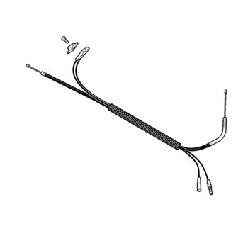 ECHO P021034000 - CONTROL CABLE ASSEMBLY - Authentic OEM part