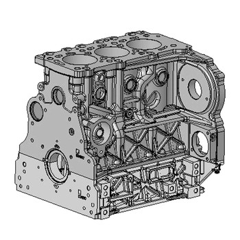 KOHLER ED0015110430-S - KOHLER DIRECT INJECTION1903TCR CRANKCASE ASSEMBLY (Authentic OEM Part)