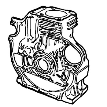 KOHLER ED0015111030-S - CRANKCASE (Authentic OEM Part)