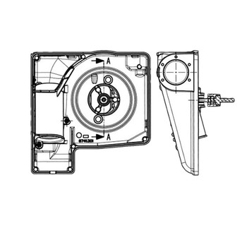 KOHLER ED0087413110-S - SUPP FILTER AR 440 RESTYL  (Authentic OEM Part)