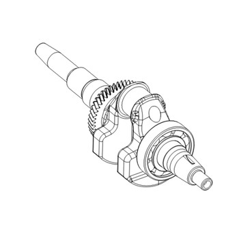 KOHLER 17 014 211-S - CRANKSHAFT ASSEMBLY (Authentic OEM Part) KOHLER 17 014 211-S - CRANKSHAFT ASSEMBLY (Authentic OEM Part)