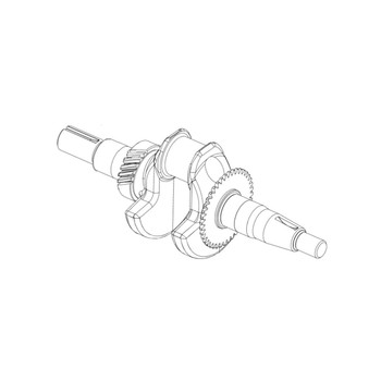 KOHLER 18 014 115-S - CRANKSHAFT ASSEMBLY (Authentic OEM Part) KOHLER 18 014 115-S - CRANKSHAFT ASSEMBLY (Authentic OEM Part)
