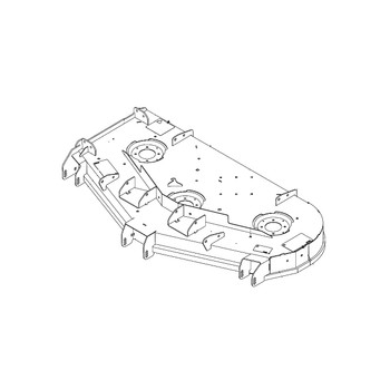 HUSTLER 556084 - SERVICE DECK DECAL - HUSTLER MOWERS 556084