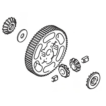 TUFF TORQ 1A632081510 DIFFERENTIAL GEAR KIT (ORIGINAL OEM)