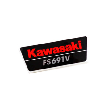 KAWASAKI 560800995 - LABEL-BRAND FS691V WITH HP - Image 1