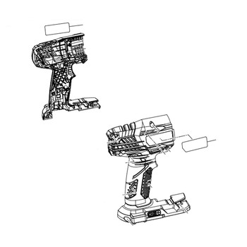 RYOBI/RIDGID 203956006 - ASSEMBLY HOUSING (Original OEM part)