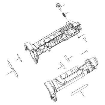 RYOBI/RIDGID 204065003 - HOUSING ASSEMBLY (Original OEM part)
