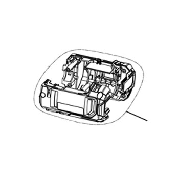 RYOBI/RIDGID 204764008 - ASSEMBLY MOTOR HOUSING (Original OEM part)