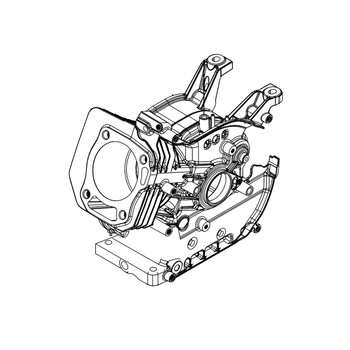 HUSQVARNA Crankcase 531146847 Image 1