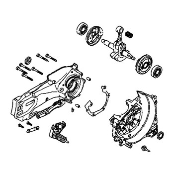 Husqvarna 593282505 - Crankcase Kit - Original OEM part
