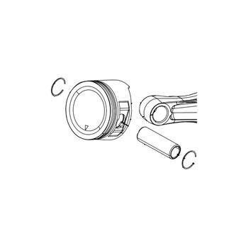 HUSQVARNA Piston Assy 599348987 Image 1