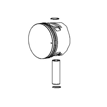 HUSQVARNA Piston Assy 599349206 Image 1